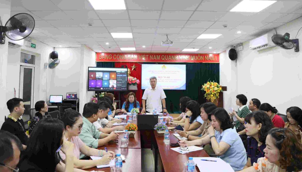 Chuyển đổi số trong hoạt động Công đoàn phường